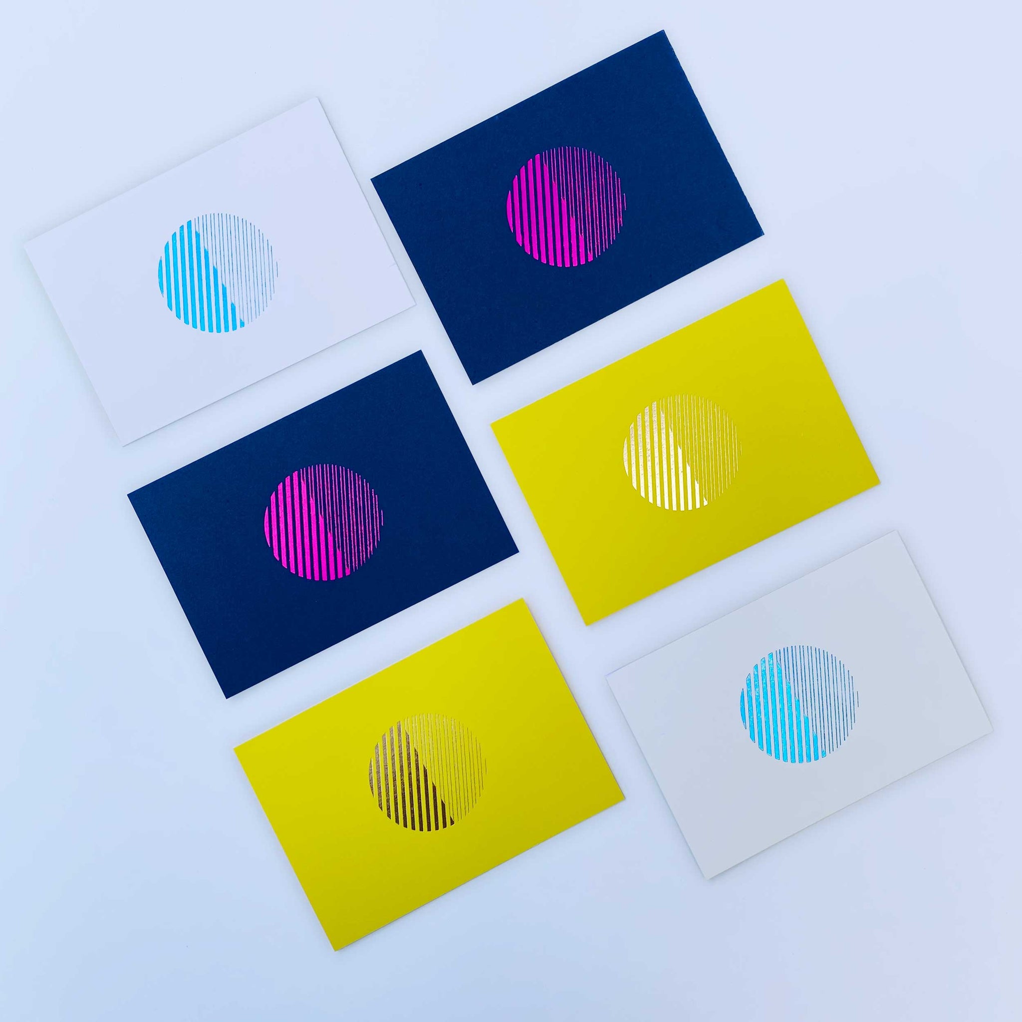 Set of 6 Solstice Mini Cards & Envelopes